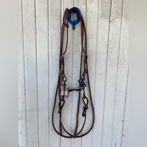 Teardrop snaffle complete headstall